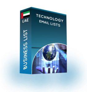 technology email lists uae